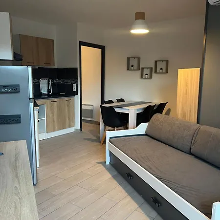 T2 De 30m2, Grande Terrasse, Soleil Marin شقة كولِيورْ