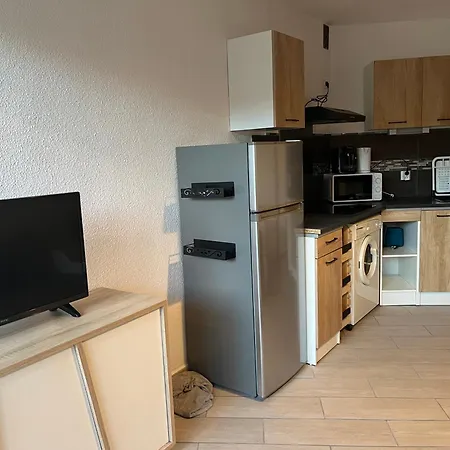 T2 De 30m2, Grande Terrasse, Soleil Marin شقة *